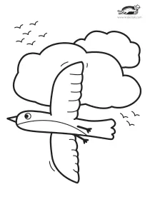 bird,coloring,craft-coloring,spring