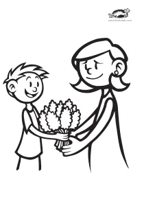 coloring,craft,craft-coloring,flower,hyacinth,mother,mothers-day