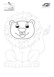 fine-motor,lion,prewriting