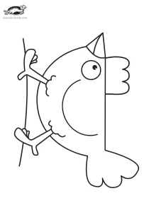coloring,craft-coloring,easter,hen