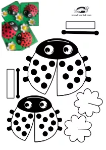 craft-coloring,ladybird,ladybug,spring