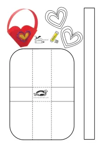 basket,craft,craft-coloring,heart,mother,mothers-day,paper-toy,valentines-day