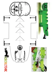 craft,craft-coloring,krokotak,paper-toy
