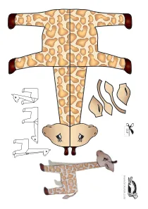 craft,craft-coloring,giraffe,paper-toy