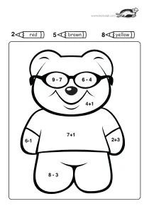 bear,coloring,craft-coloring,math,numbers,up-10