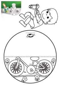 3d,bicycle,craft,craft-coloring,dancing,summer