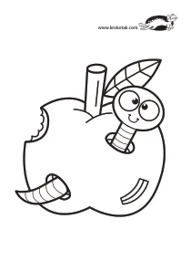 apple,autumn,coloring,craft-coloring,fall,fruit