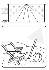 3d,coloring,craft,craft-coloring,summer,umbrella,vacation