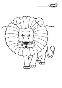 coloring,craft-coloring,lion