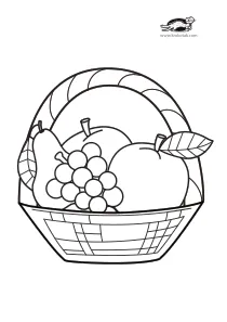 autumn,basket,coloring,craft-coloring,fall,fruit