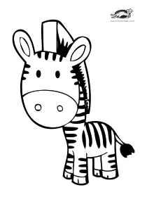 coloring,craft-coloring,zebra
