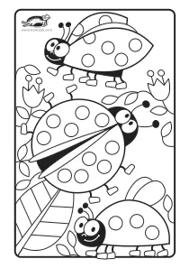 coloring,craft-coloring,ladybird,ladybug,summer