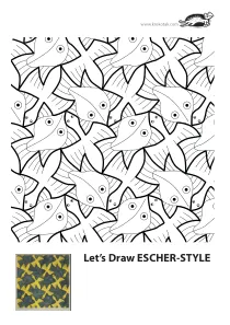 art,bird,coloring,craft-coloring,escher,fish,summer