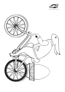 bicycle,bunny,coloring,craft-coloring,easter,egg,rabbit
