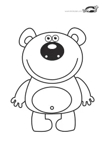 bear,coloring,craft-coloring