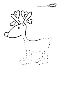 christmas,deer,fine-motor,prewriting,tracing,winter
