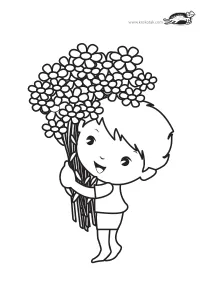 coloring,craft,craft-coloring,flower,mother,mothers-day,valentines-day
