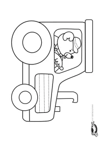 coloring,craft-coloring,truck