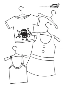 clothes,coloring,craft-coloring,girl