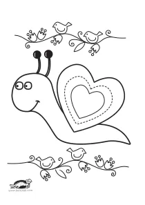 coloring,craft,craft-coloring,heart,mother,mothers-day,snail,valentines-day