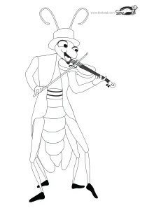 coloring,craft-coloring,cricket,music