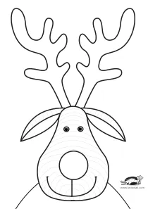 christmas,coloring,craft-coloring,deer,winter