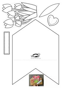 craft-coloring,flower,mothers-day,valentines-day