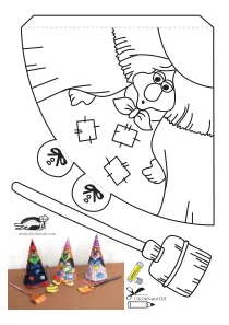 fine-motor,halloween,paper-toy,scissors,witch