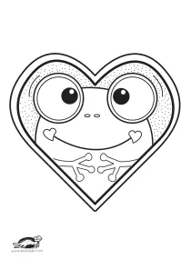 coloring,craft,craft-coloring,frog,heart,mother,mothers-day,valentines-day
