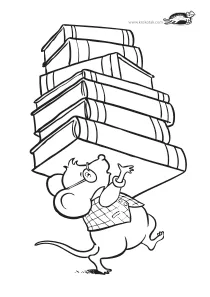 book,coloring,craft-coloring,mouse,school