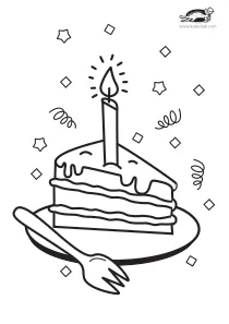 birthday,cake,coloring,craft-coloring,food