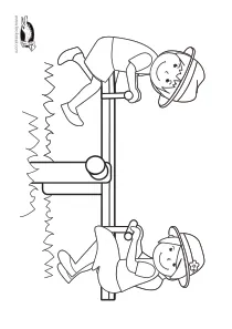 coloring,craft-coloring,summer,swing