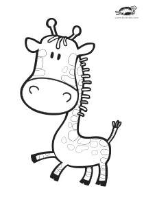 coloring,craft-coloring,giraffe