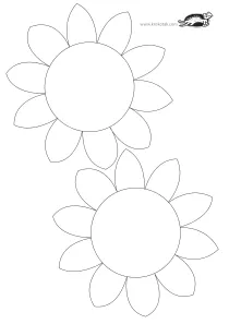 coloring,craft-coloring,flower,summer,sunflower