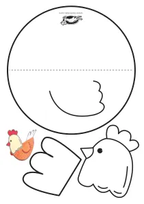 craft,craft-coloring,dancing,easter,hen