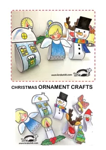 angel,bell,christmas,craft-coloring,deer,house,rudolf,santa-claus,snowman,tree