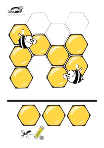 bee,collage,fine-motor,scissors,shapes