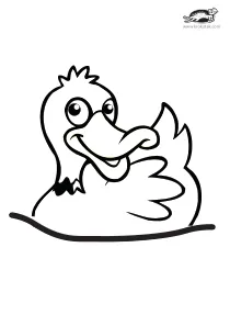 coloring,craft-coloring,duck