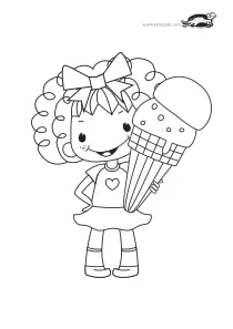 coloring,craft-coloring,cream,food,girl,ice,ice-cream,kids,summer
