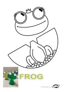 3d,craft,craft-coloring,frog