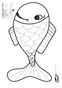 fine-motor,fish,mothers-day,prewriting