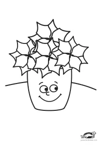 christmas,coloring,craft-coloring,flower,poinsettia,winter