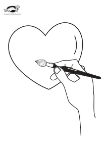 coloring,craft-coloring,hand,heart,valentines-day