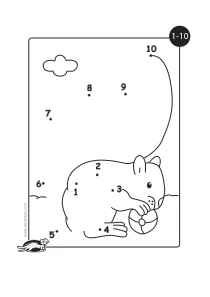 acorn,autumn,dot-10,dots,fall,fine-motor,math,squirrel