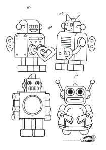 coloring,craft-coloring,heart,mothers-day,robot,valentines-day
