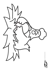 coloring,craft-coloring,easter,egg,hen