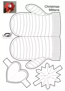 christmas,craft-coloring,glove,winter