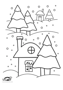 christmas,coloring,craft-coloring,winter