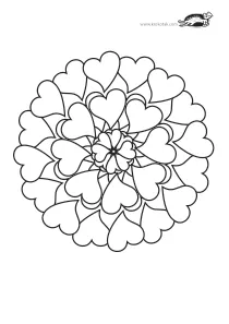 coloring,craft-coloring,heart,mandala,mothers-day,valentines-day