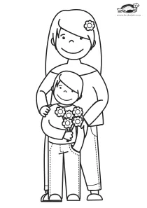 coloring,craft,craft-coloring,mother,mothers-day